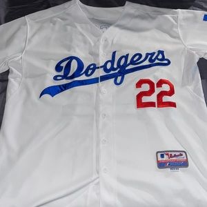 Majestic Dodgers Jersey Large